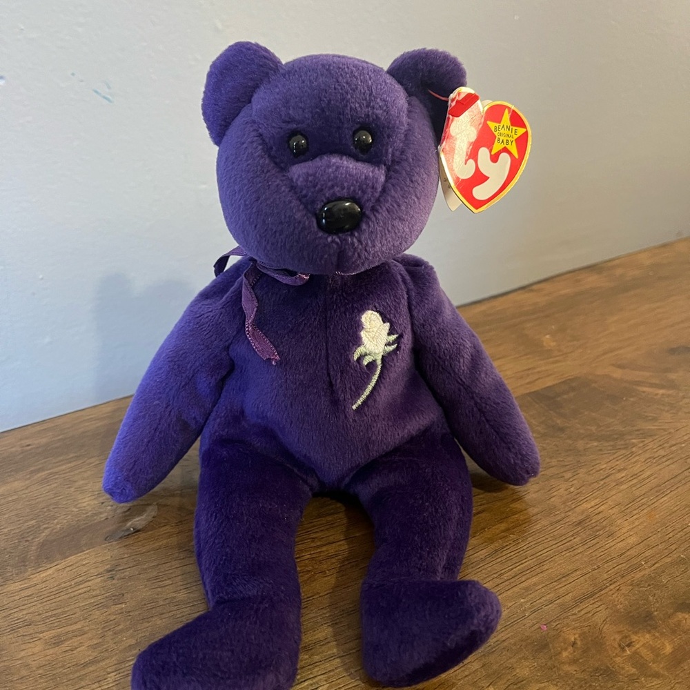 Ty Princess Purple Princess Diana Beanie Baby